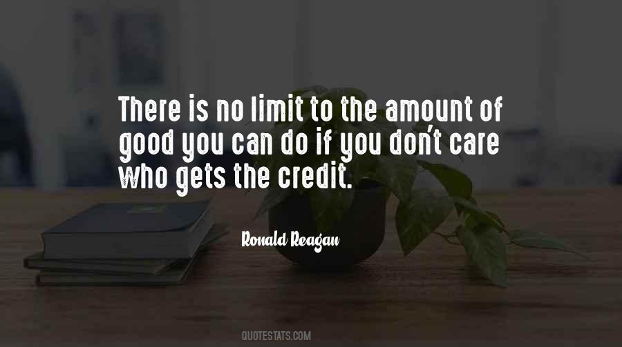 Quotes About Who Gets The Credit #1031578