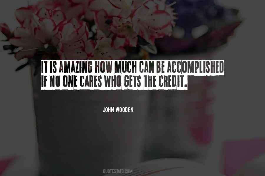 Quotes About Who Gets The Credit #949420