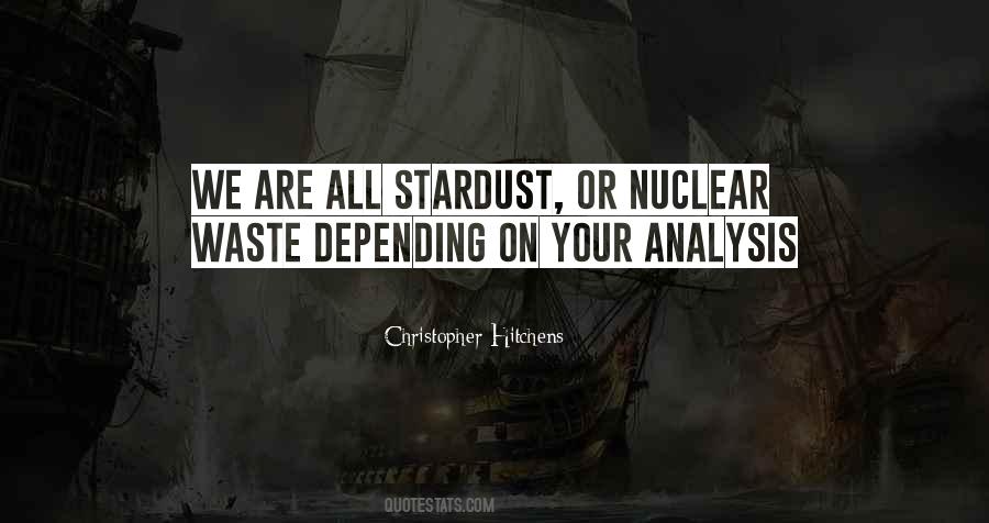 We Are Stardust Quotes #65459