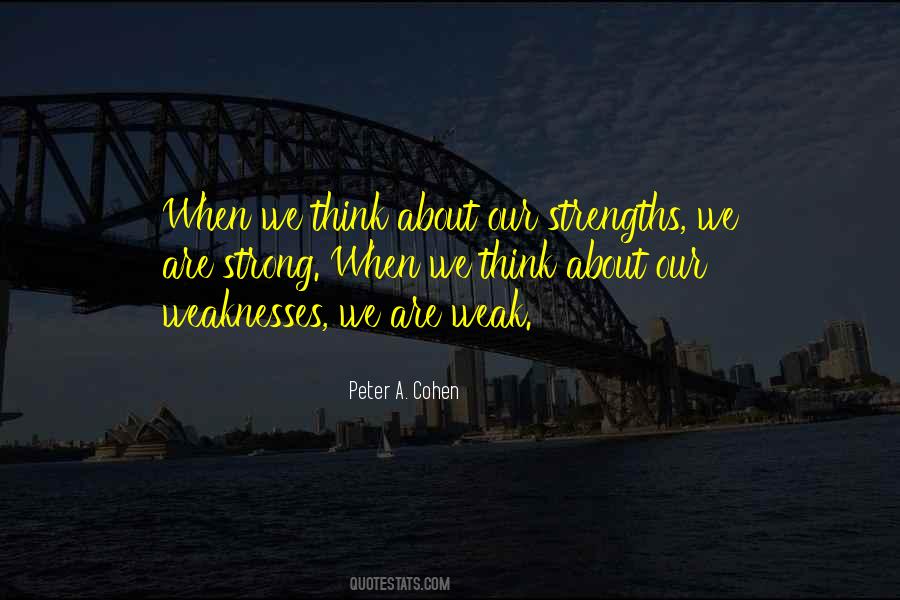 We Are Strong Quotes #1562685