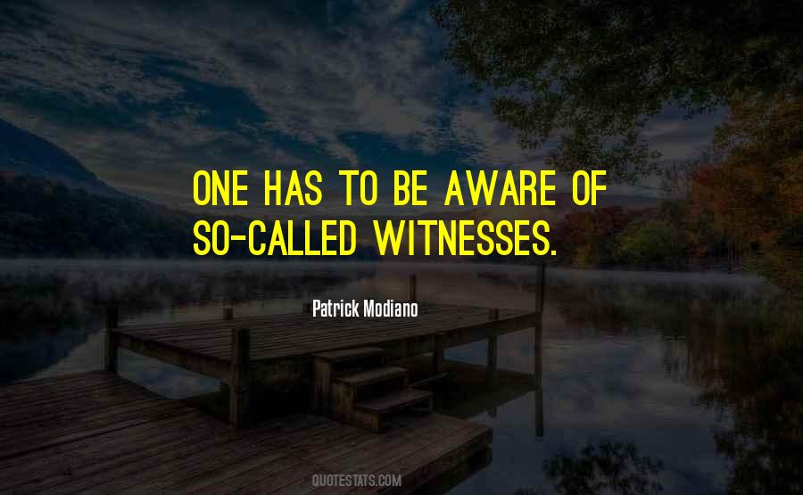 We Are Witnesses Quotes #56528