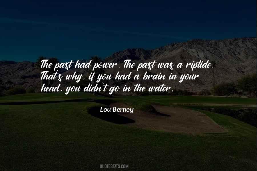 Quotes About In The Water #1164860