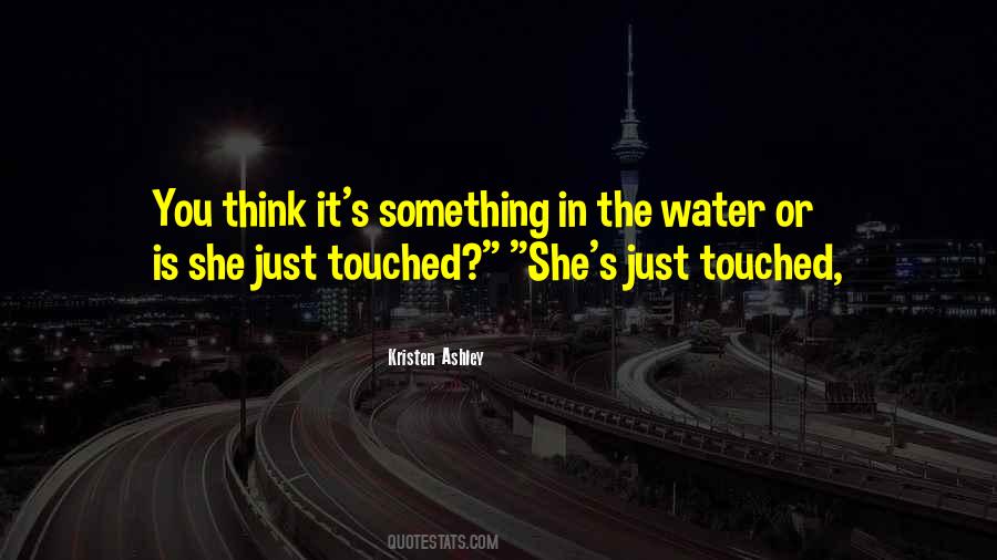 Quotes About In The Water #1212945