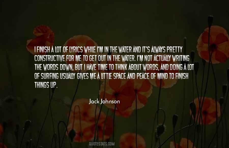Quotes About In The Water #1340538