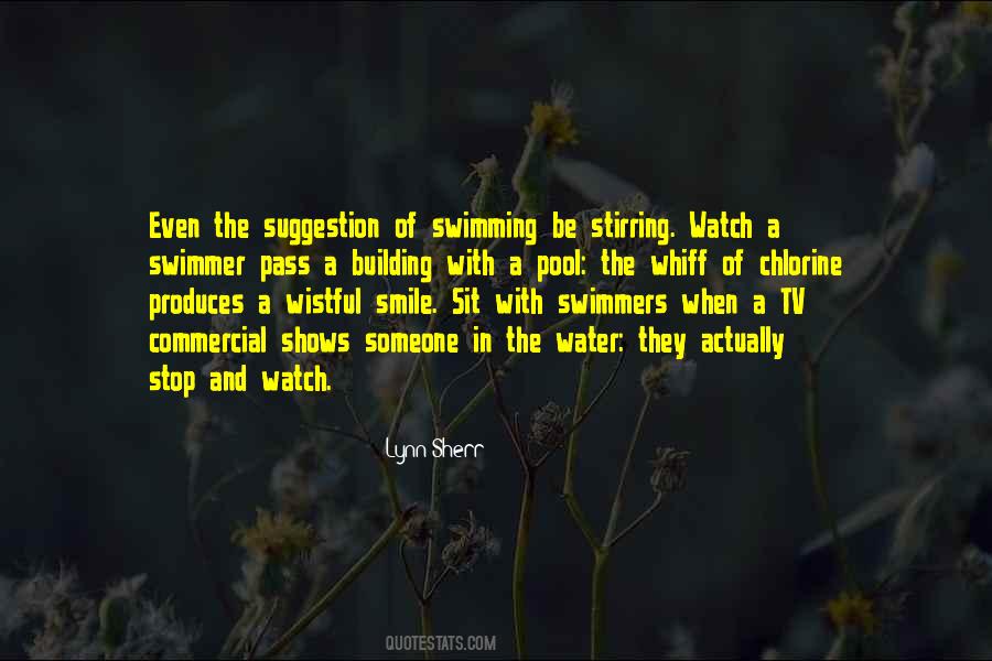 Quotes About In The Water #942515