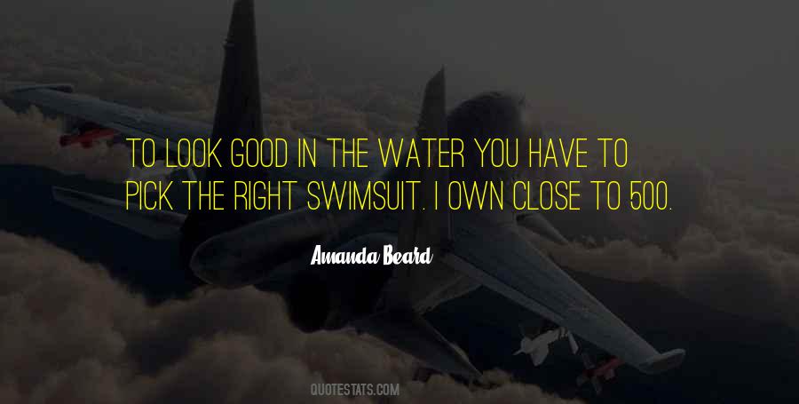 Quotes About In The Water #990893