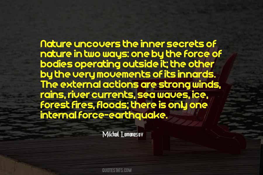 Quotes About The Force Of Nature #972000