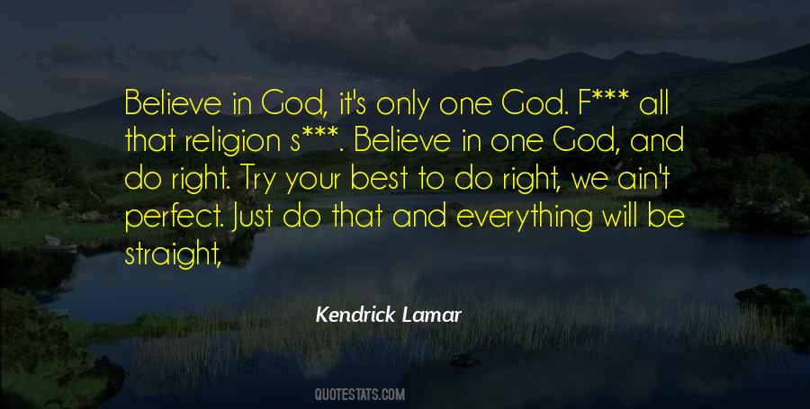 We Believe In God Quotes #224829