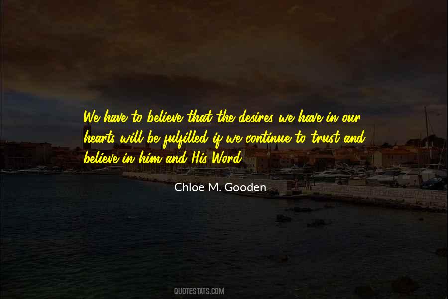 We Believe In God Quotes #85659