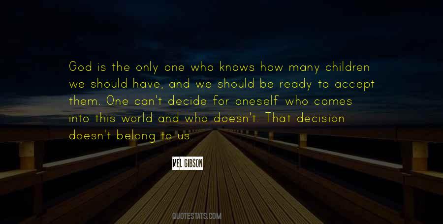 We Belong To God Quotes #329570