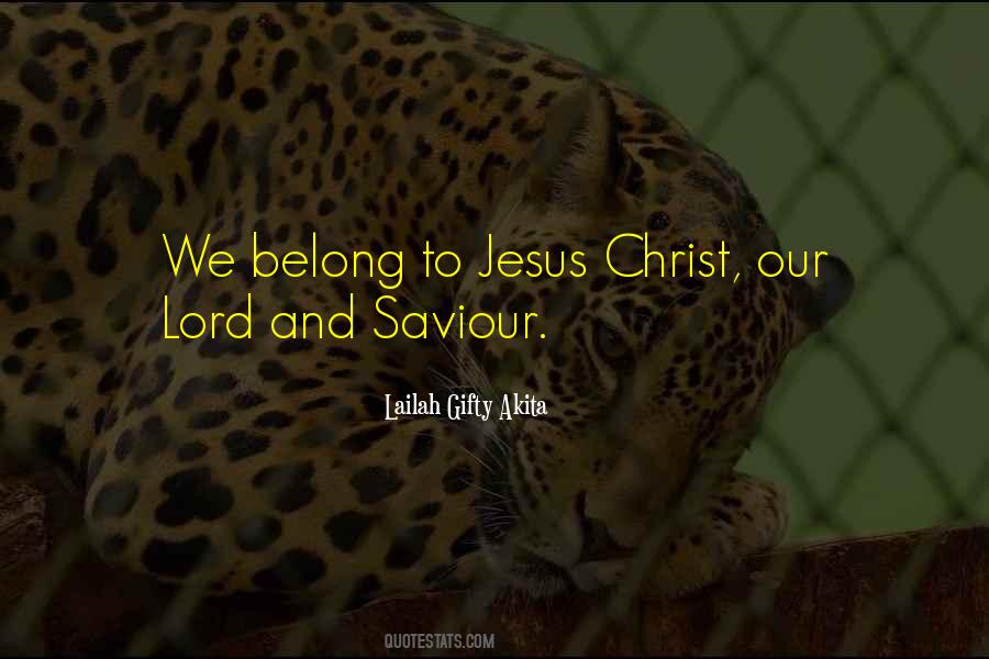 We Belong To God Quotes #513202