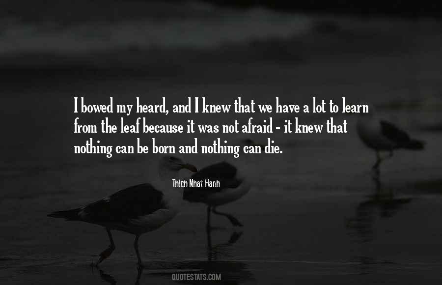 We Born To Die Quotes #13077