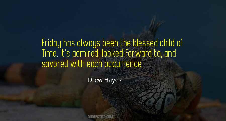 Quotes About Blessed Child #223267