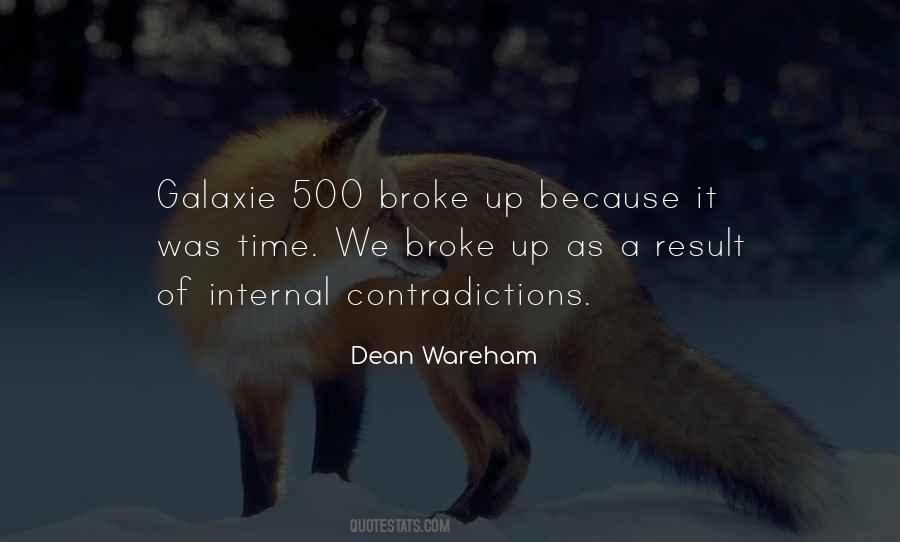 We Broke Up Quotes #33907