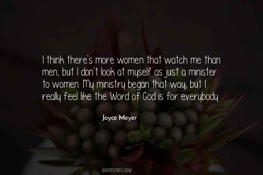 Quotes About Men's Ministry #1546639