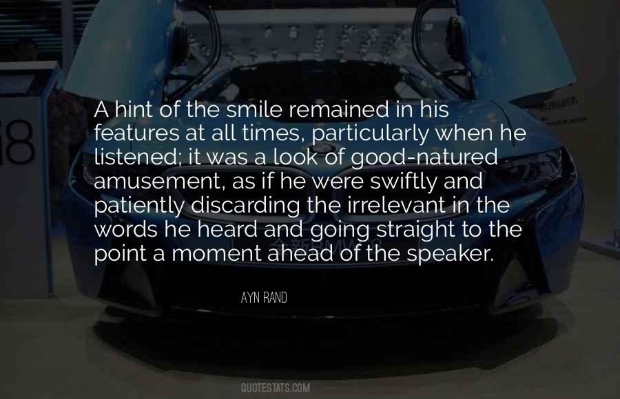 Quotes About Straight To The Point #1623098