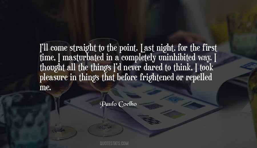 Quotes About Straight To The Point #210420