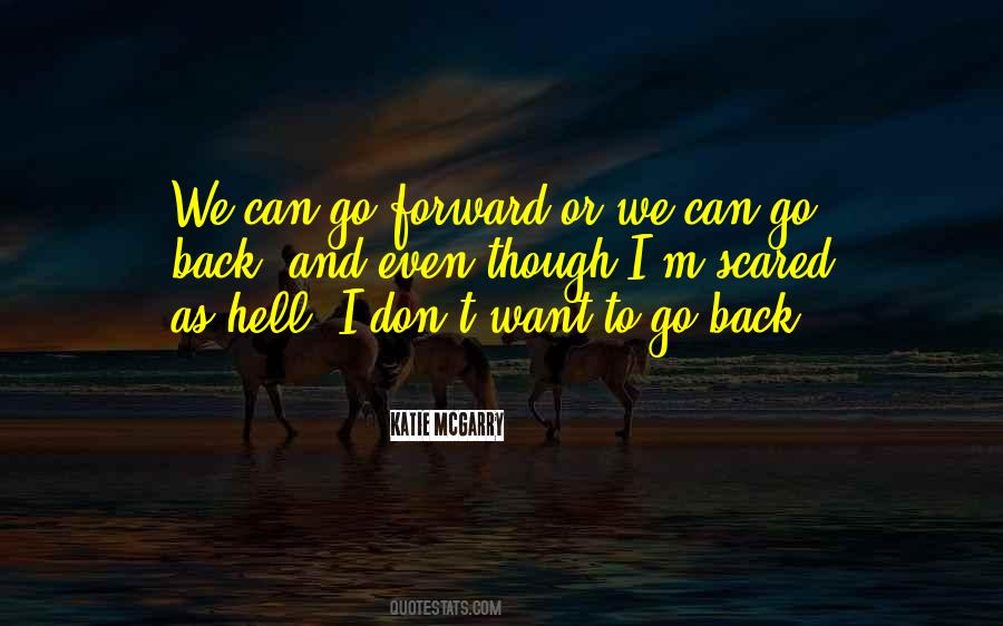 We Can't Go Back Quotes #170143