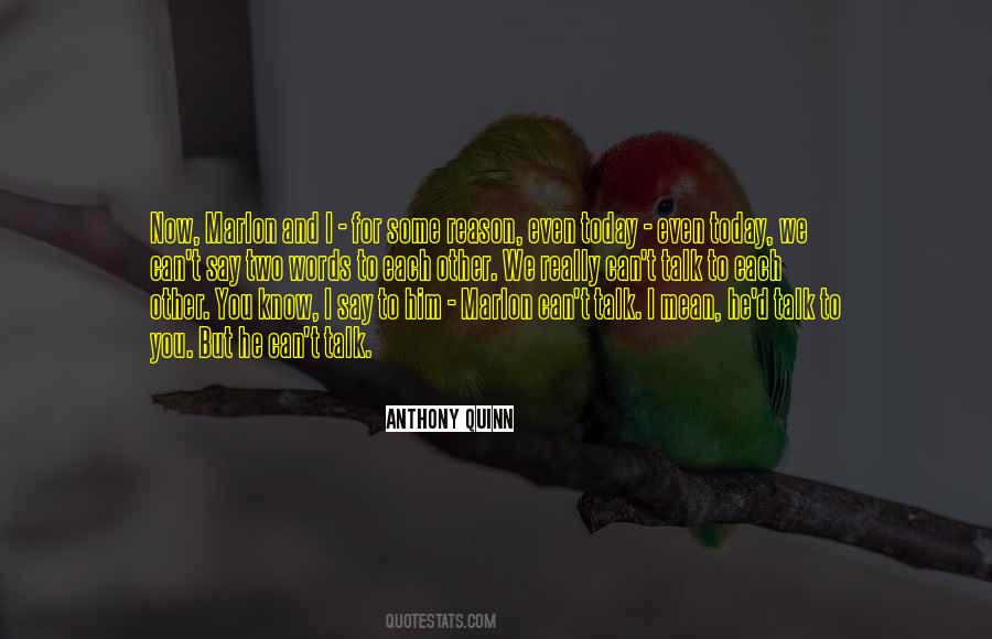 We Can't Talk Quotes #463713