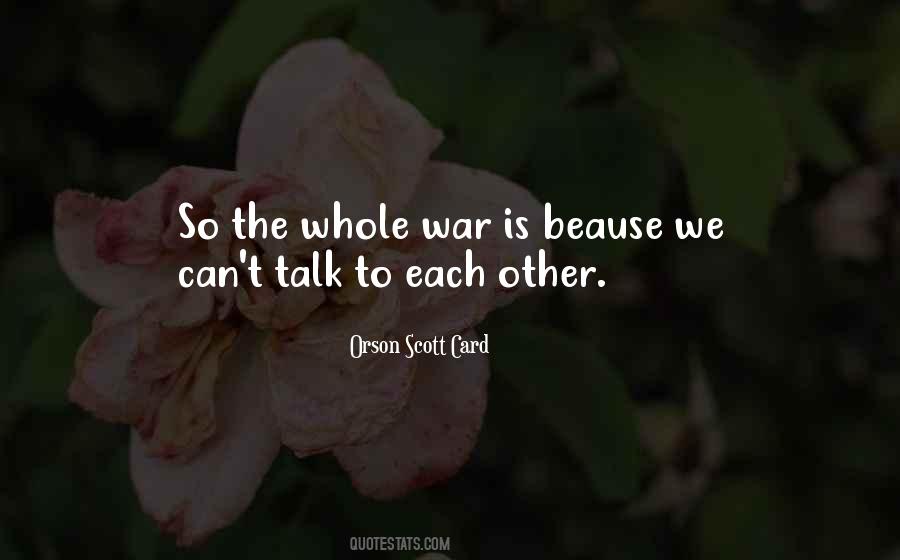We Can't Talk Quotes #534406
