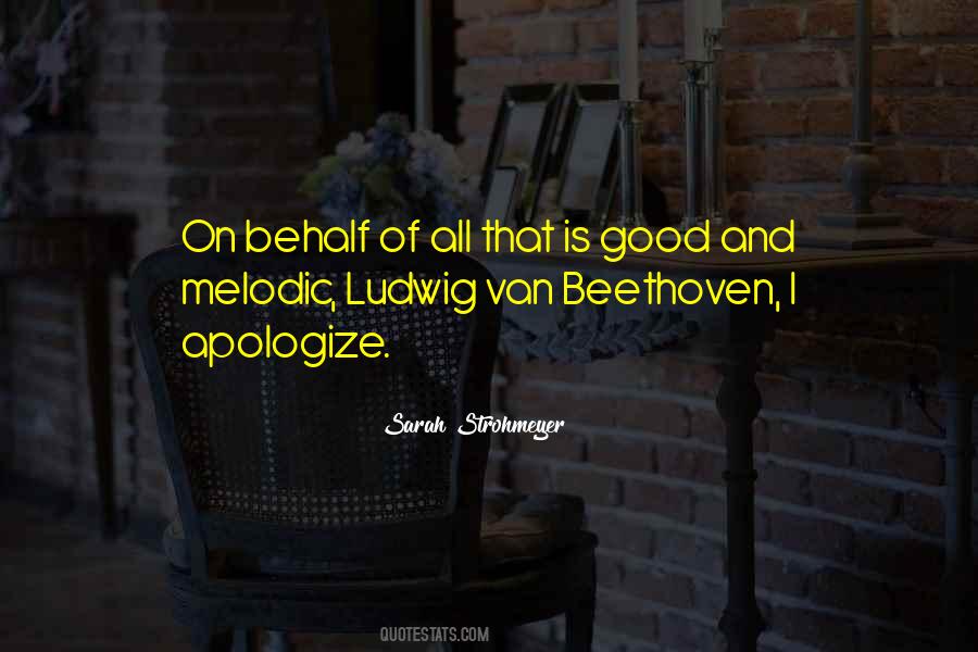Quotes About Beethoven's Music #1354090