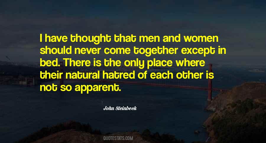 We Could Never Be Together Quotes #21946