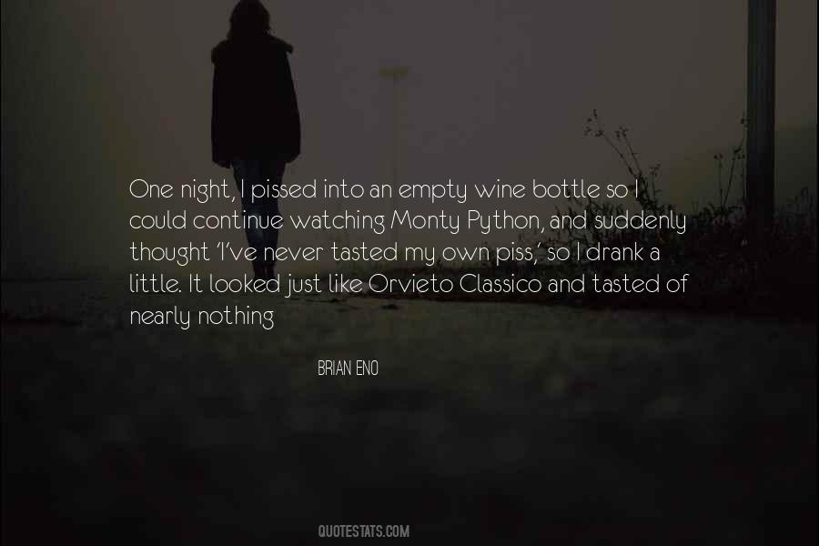 Quotes About One Night #1169478