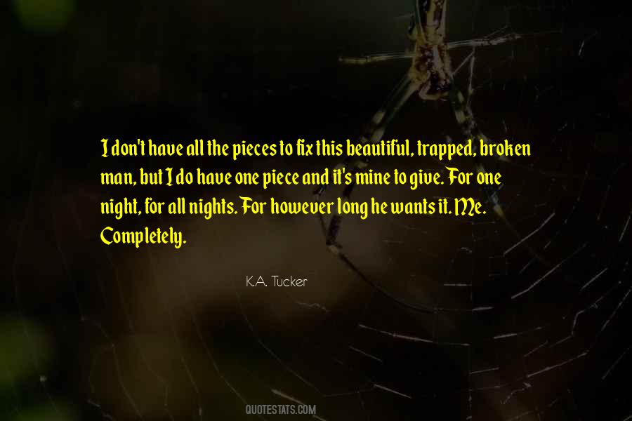 Quotes About One Night #1179445