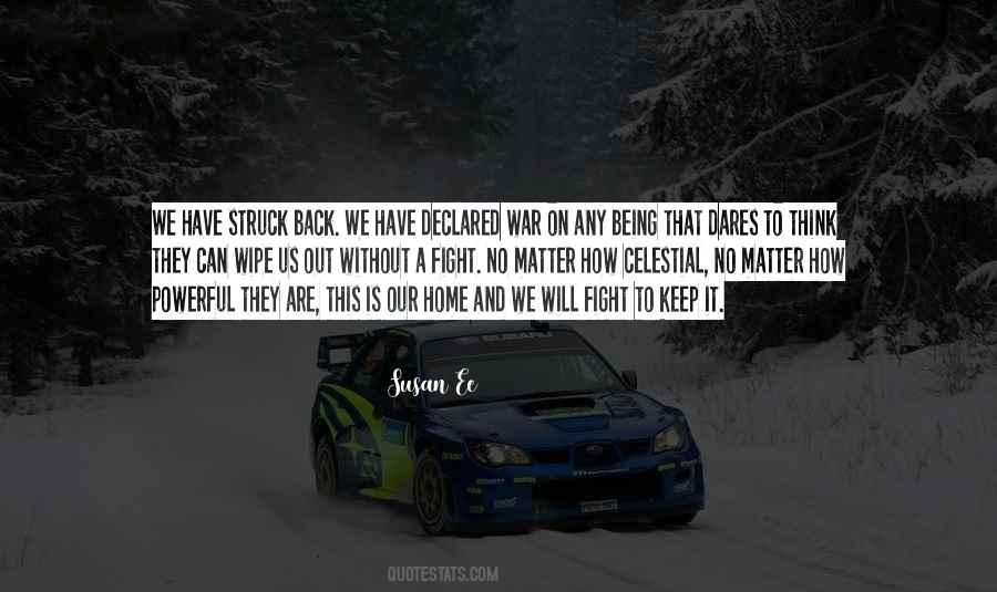 We Fight Back Quotes #70085