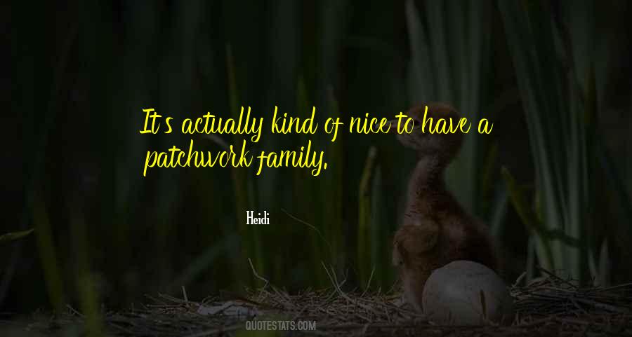 Quotes About A Nice Family #78778