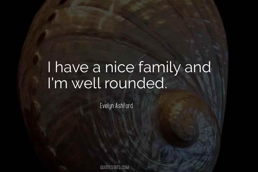 Quotes About A Nice Family #997927