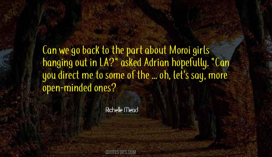 We Go Back Quotes #1111667