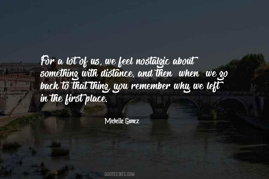We Go Back Quotes #1249740