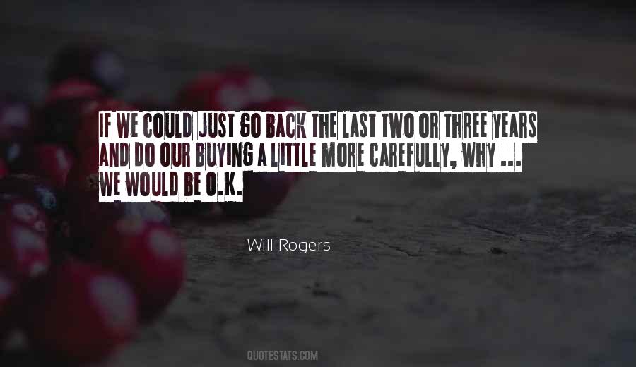 We Go Back Quotes #137956