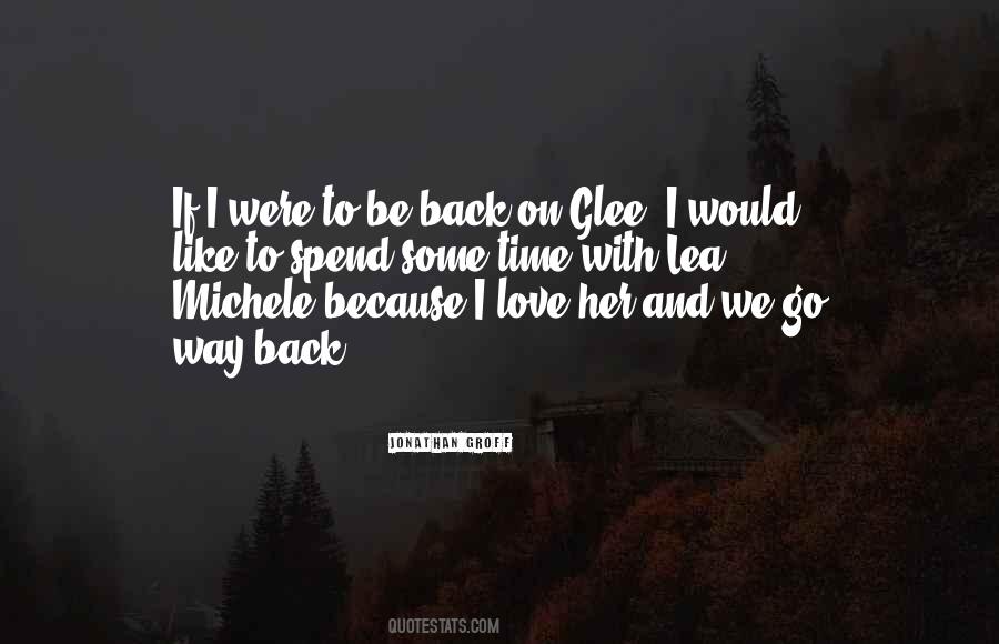 We Go Back Quotes #156380