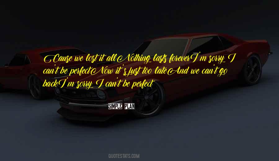 We Go Back Quotes #35117