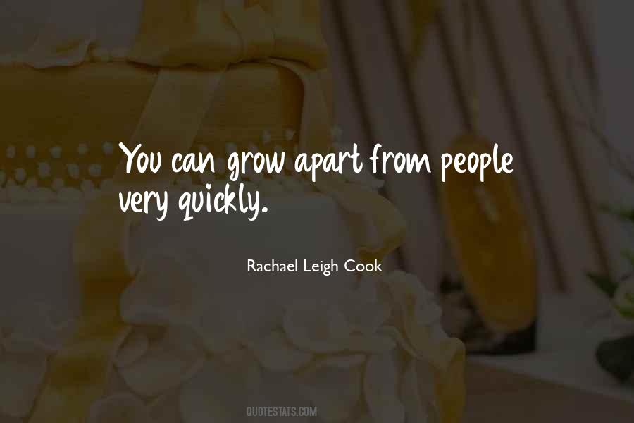 We Grow Apart Quotes #726743