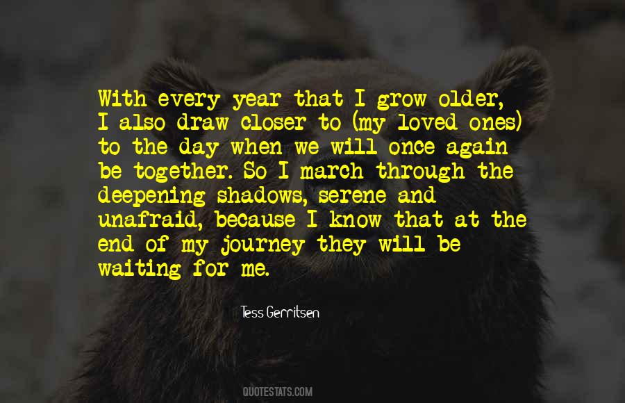 We Grow Older Quotes #47368