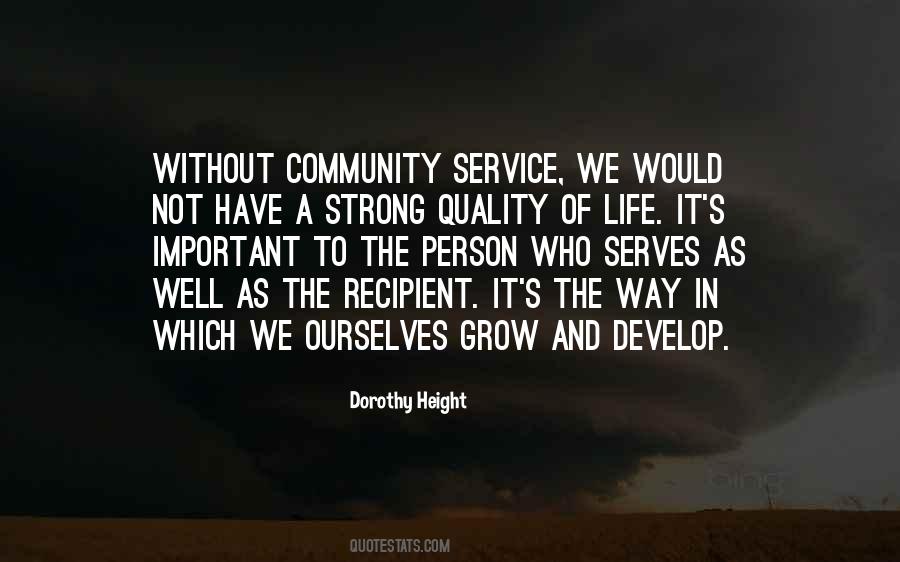 We Grow Strong Quotes #953333