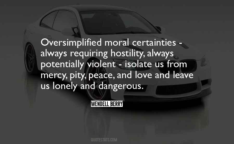 Quotes About Mercy And Love #557529