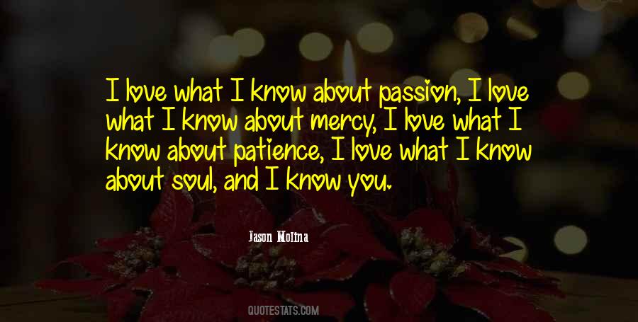 Quotes About Mercy And Love #97162