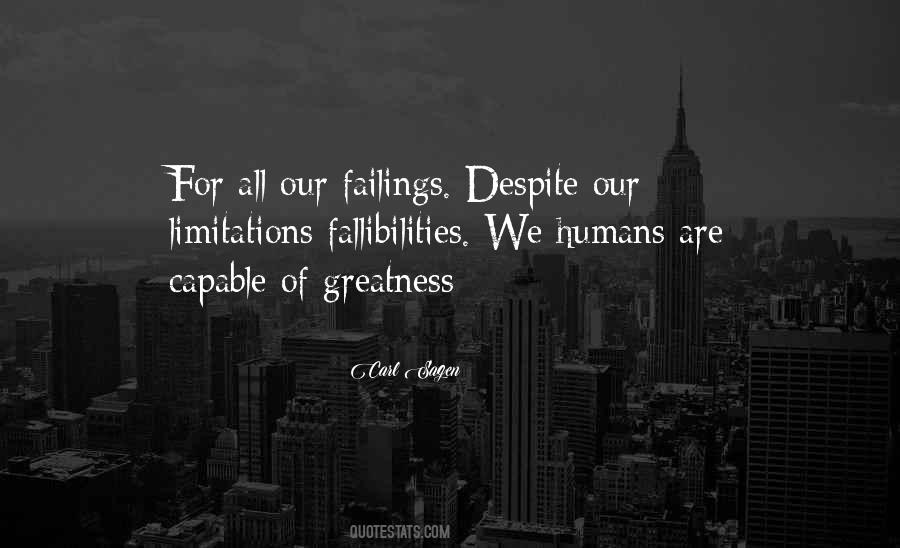 We Humans Quotes #1560014