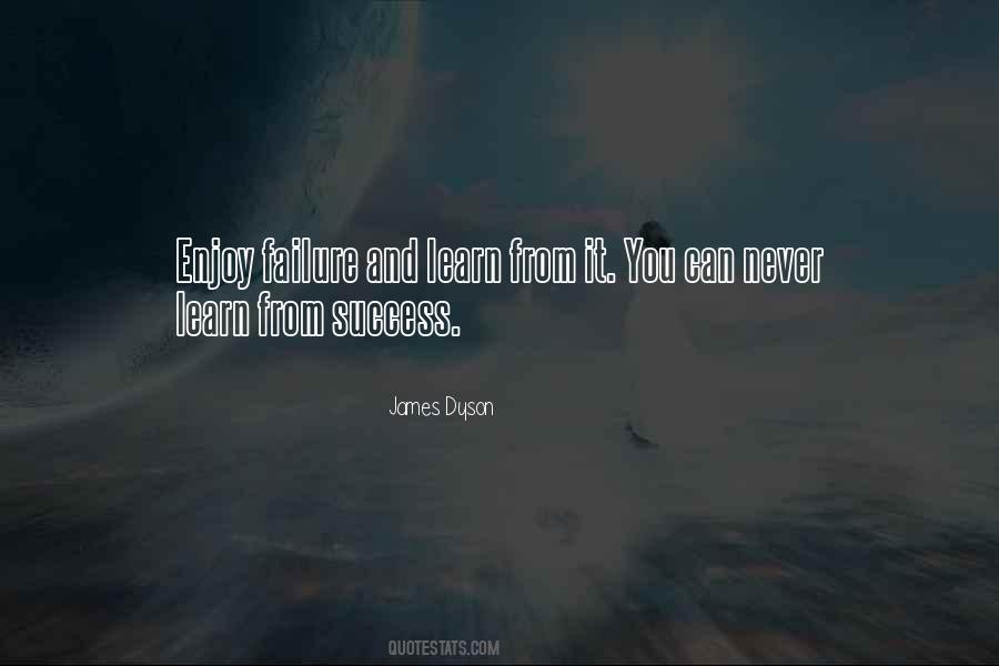 We Learn From Failure Quotes #103113