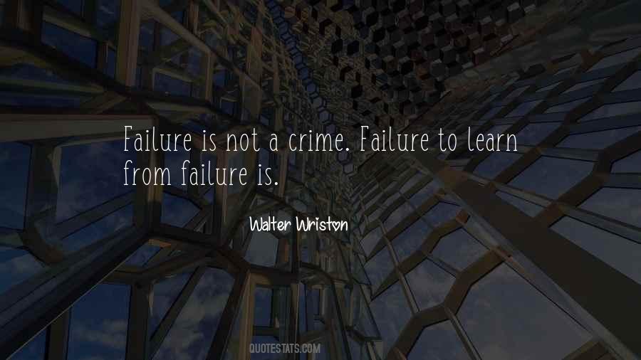 We Learn From Failure Quotes #253281