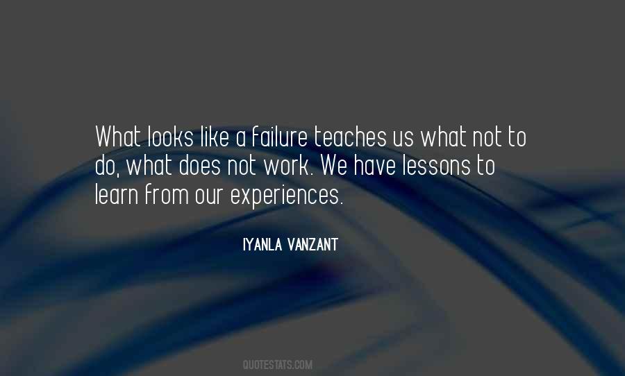 We Learn From Failure Quotes #279335