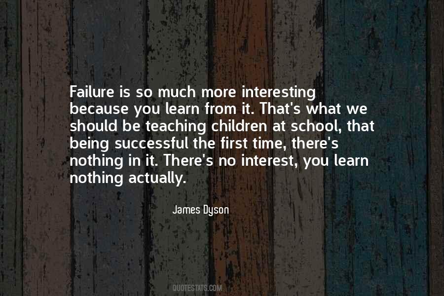 We Learn From Failure Quotes #31465