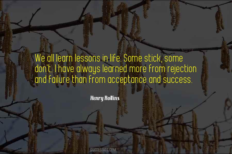 We Learn From Failure Quotes #720520