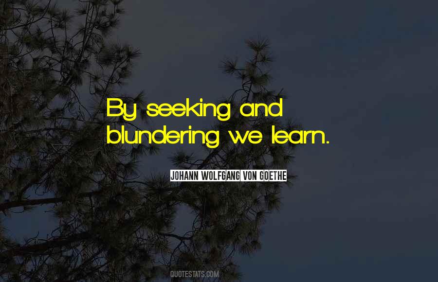 We Learn From Mistakes Quotes #1225320