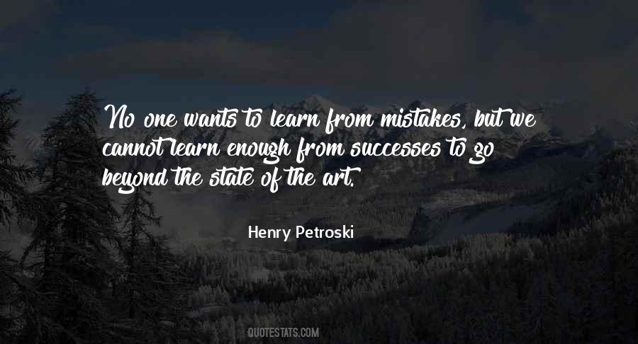 We Learn From Mistakes Quotes #44175