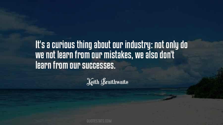 We Learn From Mistakes Quotes #524971